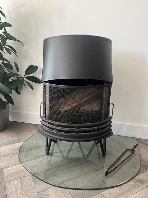 Vintage-Kamin, dänisches Design, Tasso