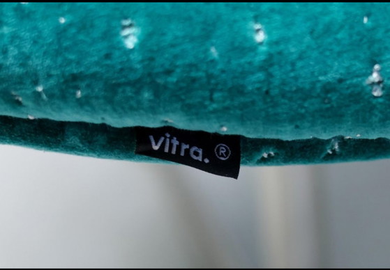 Image 1 of Set di 2 poltrone Vitra Verner Panton C1 in velluto