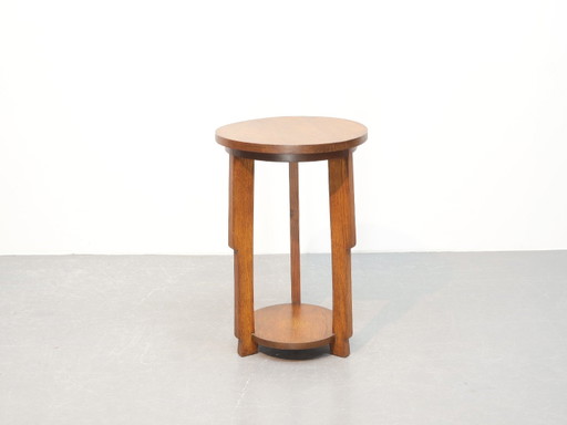Art deco plantentafel / hout / Jaren `30 | 5944