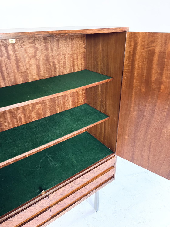 Image 1 of Vintage-Highboard aus Palisanderholz, 1960er Jahre