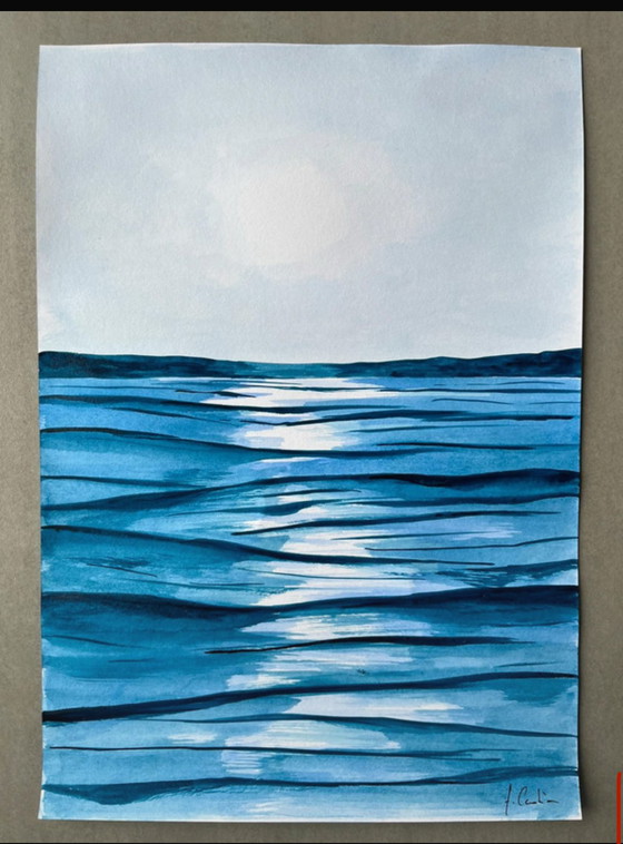 Image 1 of Artist's ink on paper 30x21xm