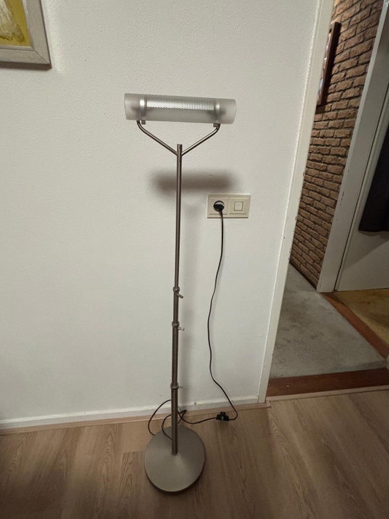 Set of 2 vintage design Floor lights (10-2003), Metal, Grey (photo 6 of 6)