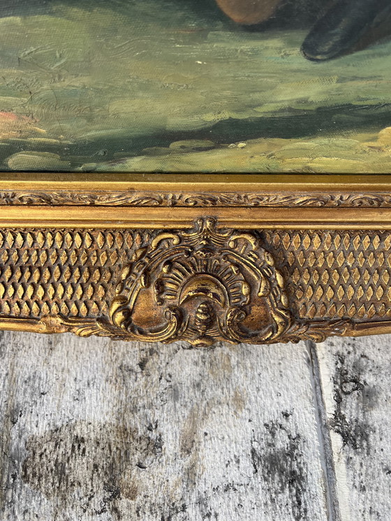 Image 1 of Antique oil painting on canvas