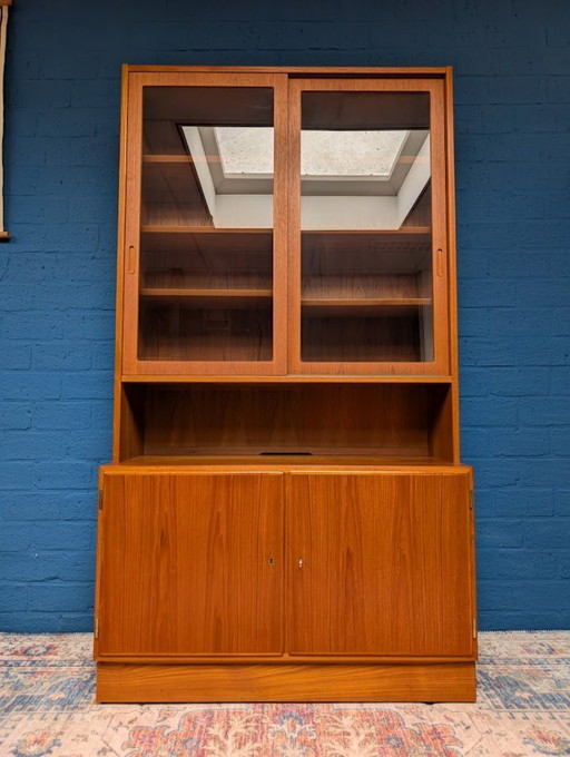 Vintage display cabinet from the 1960s, Danish design, Hundevad