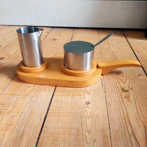 Set latte e zucchero Arne Jacobsen Stelton