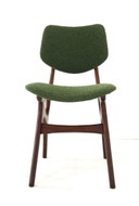 Set of 6 Pynock Dining chairs newly upholstered vintage