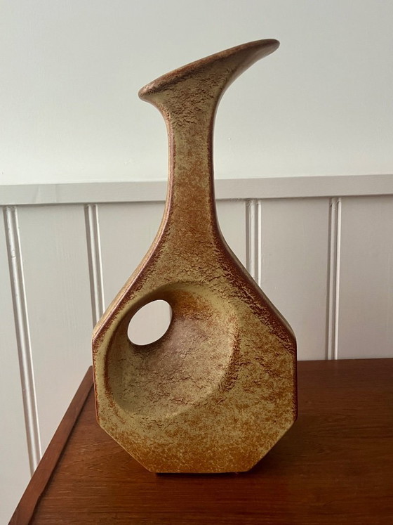 Image 1 of Vaso Roberto Rigon per Bertoncello Ceramiche D'Arte