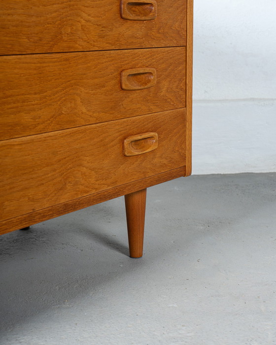 Image 1 of Mid Century Danish Chest Or Commode Made Of Oak, Ps System