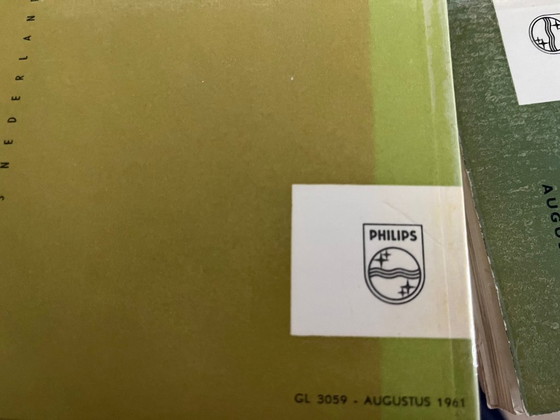 Image 1 of Philips NX81 E/00 lampada da parete in fibra di vetro 1961