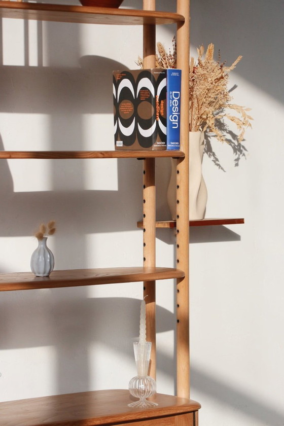 Image 1 of Bibliothèque / Séparateur de pièce Vintage - Modèle Windsor / Girafe - Ercol