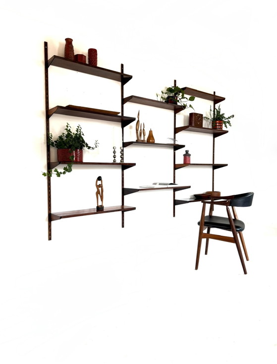 Image 1 of Vintage XL Modulair Wandsysteem, Kai Kristiansen ‘60