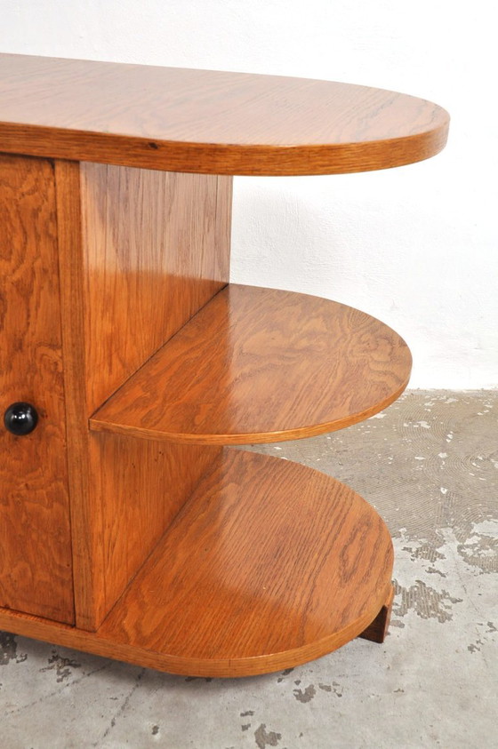 Art Deco Divider In Oak, 1930s – Sideboard, Wood (photo 8 of 13)