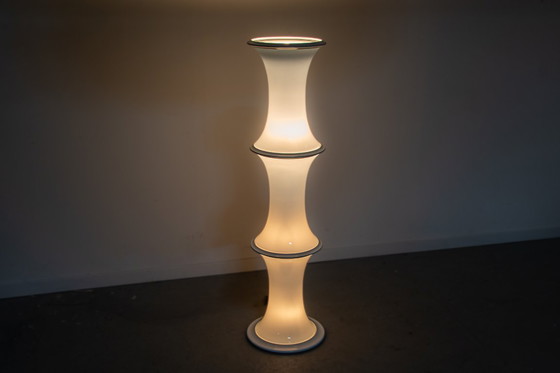 Image 1 of Enrico Tronconi Bamboo floor lamp Vistosi