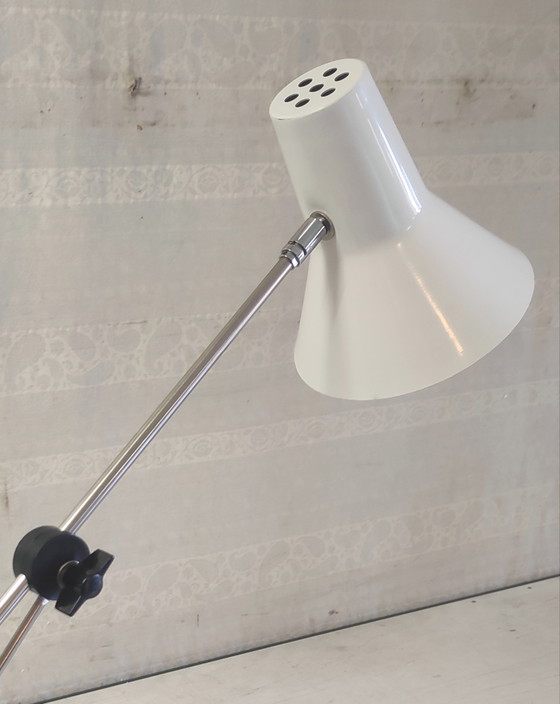 Image 1 of Articulated architect-style metal lamp - 1980s