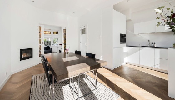 Image 1 of B&B Italia tuigleren design stoelen zwart chroom