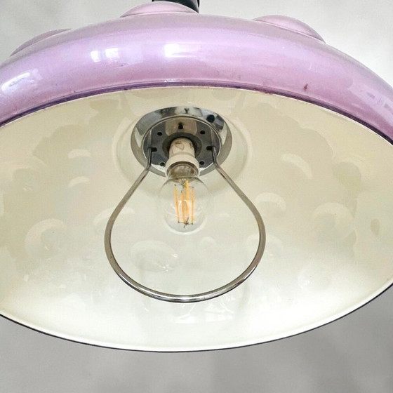 Image 1 of Lampe de salle à manger rétractable style vintage de l'ère spatiale