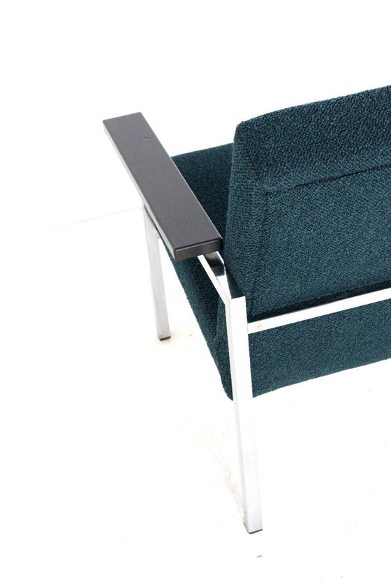 Image 1 of Gijs van der Sluis fauteuil no 30 stoel nieuw gestoffeerd vintage