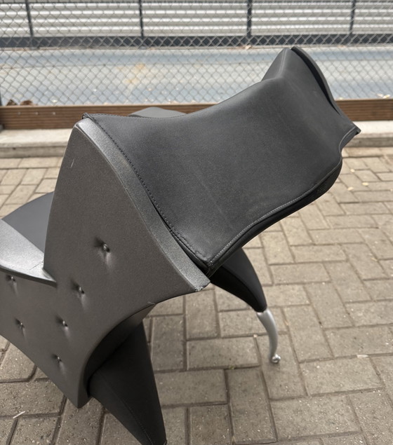 Image 1 of 2x poltrone lounge Bořek Šípek Maletak per Maletti, anni '90