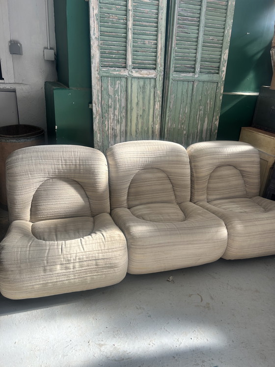 Image 1 of Italian modular armchairs, 1970s