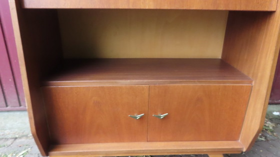 Image 1 of Vintage Secretaire  /  klep kast jaren 50 / 60 