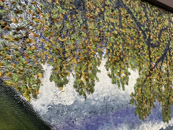 Image 1 of Edward Frederik Verhas (1929 - 2019) - The Last Summer (2012) - Oil on XL Canvas