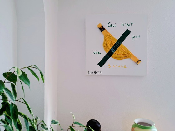 Image 1 of Enzo SAN MARCO - This is not a banana - Artist's painting