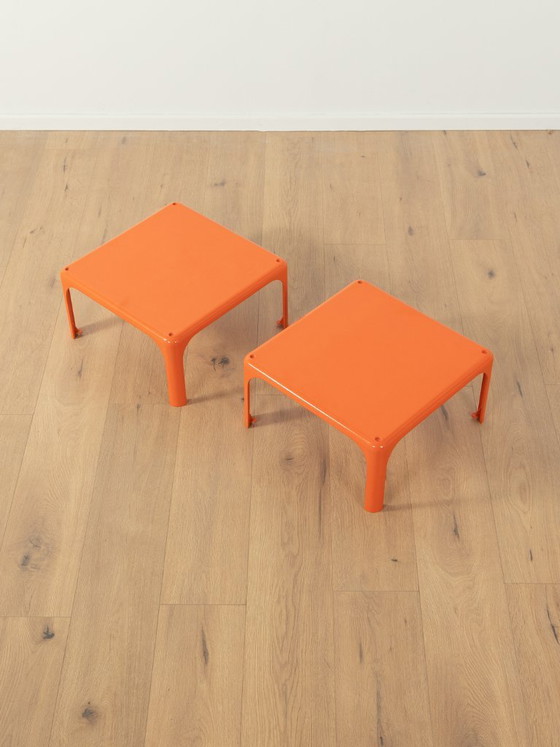 Image 1 of DEMETRIO 45 side tables, Vico Magistretti, Artemide, 1960s, Vintage