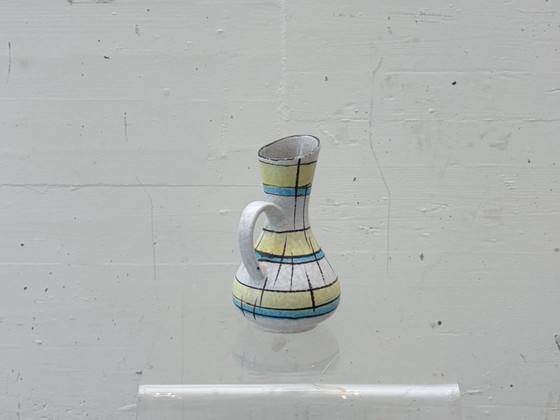 Image 1 of Bay Keramik handled vase by Bodo Mans, West Germany, 1950s