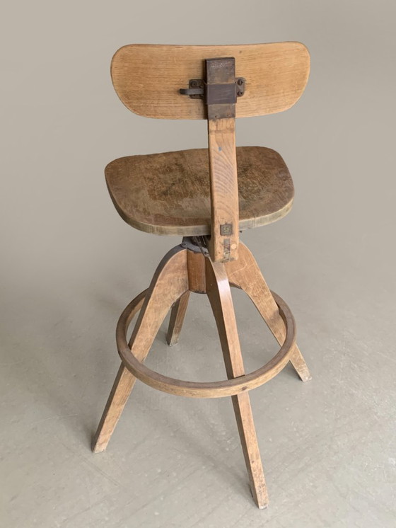 Image 1 of Architektenstuhl von Albert Stoll für Der Federdreh, 1920er Jahre.