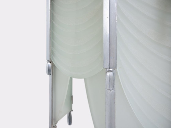 Image 1 of Jean Perzel juego de cuatro apliques originales de cristal tallado de los años 30