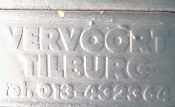 Image 1 of 2 vintage design stoelen handgemaakt door vervoort Tilburg 