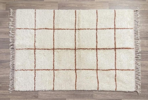 Alfombra bereber marroquí hecha a mano de 200 cm x 300 cm. – vloerkleden en tapijten, Cotton (photo 2 of 6)