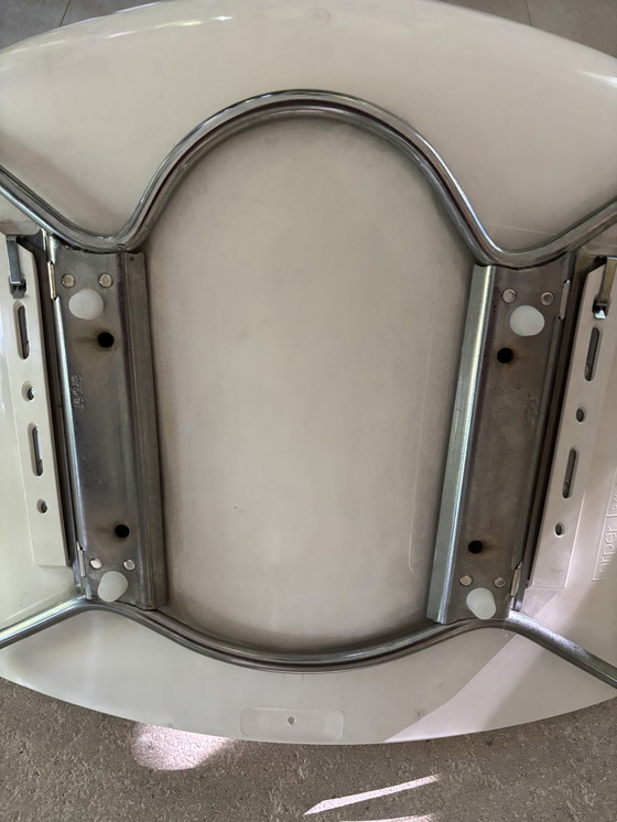 Image 1 of Arper Catifa 46 Set of 10 White Chairs