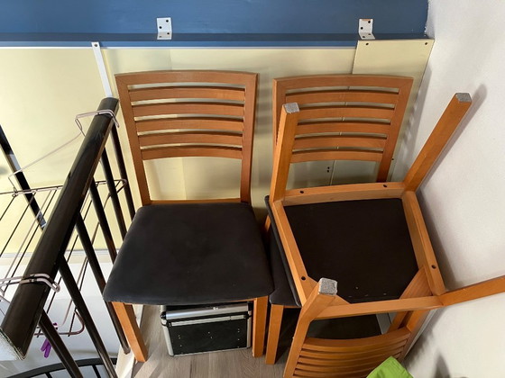 Image 1 of Sedie da pranzo vintage di design, set da 4