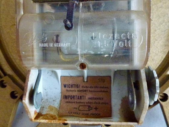 Image 1 of A vintage Schatz Elexacta sundial from the 1960s.