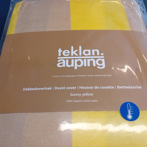 Image 1 of Auping dekbedovertrek Teklan yellow 240 x 220 cm 
