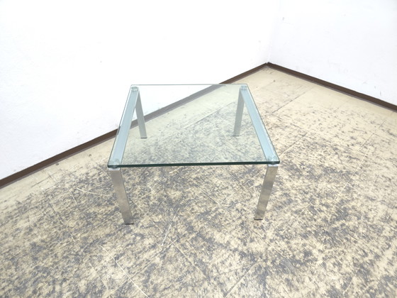 Image 1 of Tavolo in vetro Walter Knoll Foster, tavolo di design, tavolino da caffè