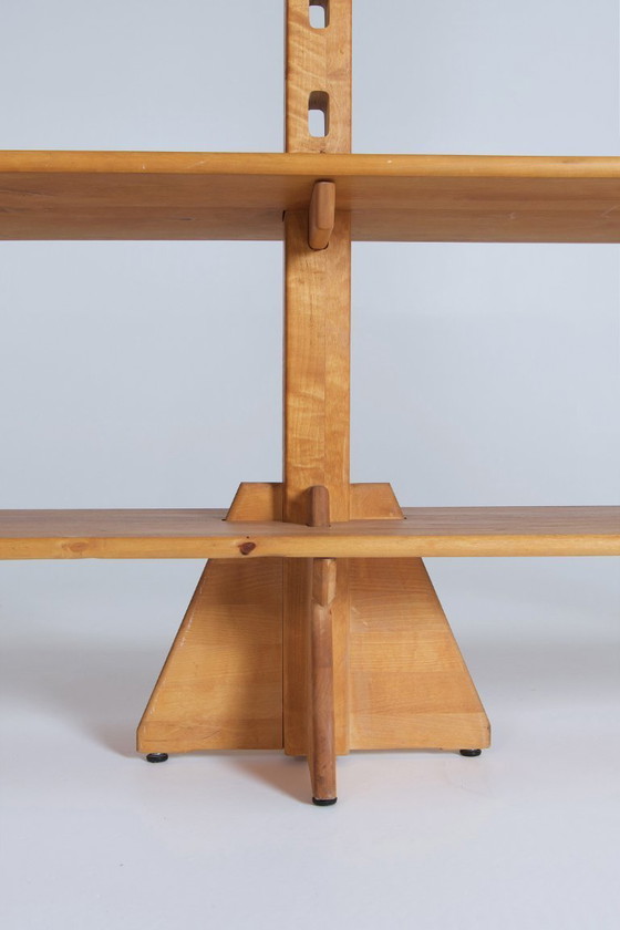 Image 1 of Seltenes freistehendes Bücherregal