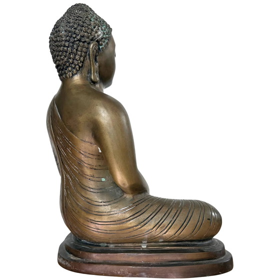 Quiete Interiore & Concentrazione – Buddha Thai-Lao Antico (XIX Secolo) – Sculture, Bronze (photo 5 of 10)