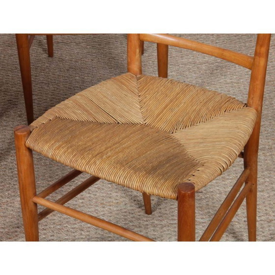 Image 1 of Set van 4 Italiaanse stoelen van G.B. Marangone, 1960