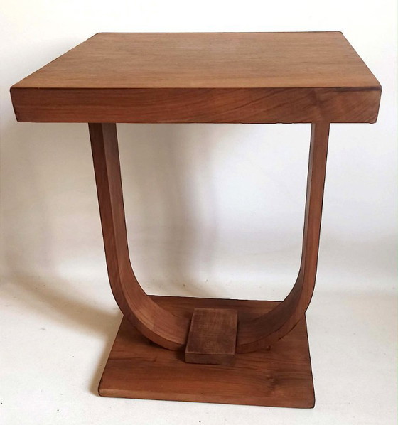 Image 1 of Art Deco side table, 56 cm high