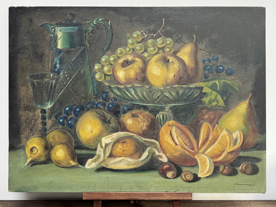 Image 1 of 20th century oil painting on canvas