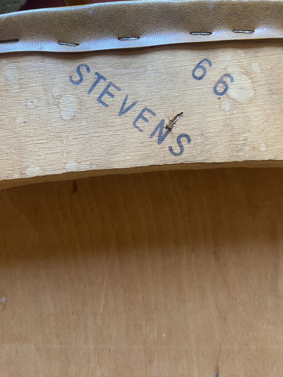 Image 1 of 4 sedie da bar Stevens vintage anni '60