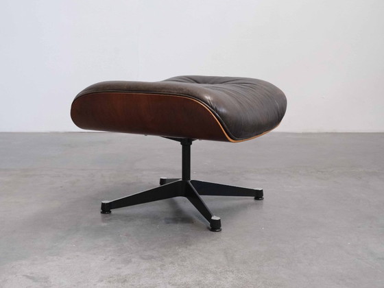 Vintage Eames Lounge Chair & Ottoman – Vitra – Fauteuils, Leather, Wood (photo 16 of 21)