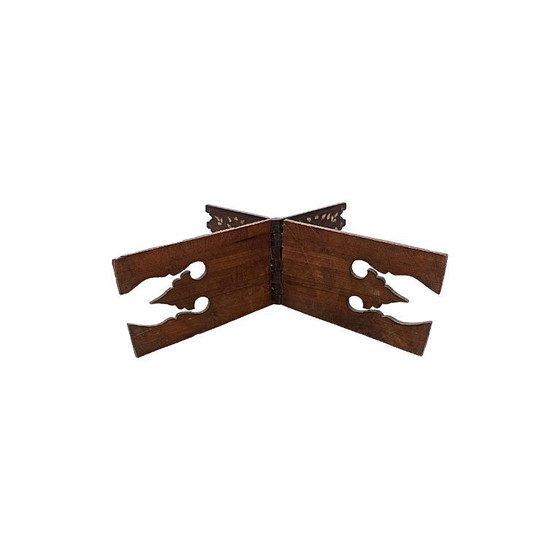 Rehal ancien en nacre et laiton, fin du XIXe siècle – Objets déco, Wood (photo 7 of 7)