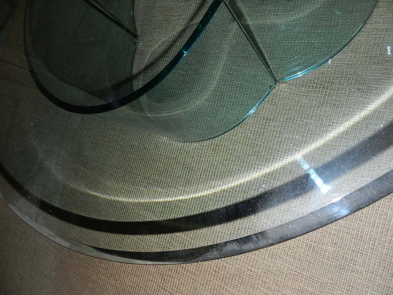 Image 1 of Gallotti & Radice Vintage Glass Coffee Table