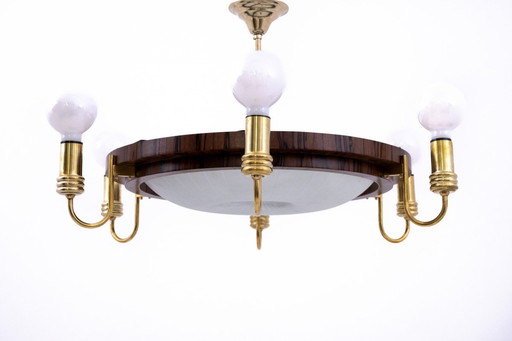 Art Deco Lamp, Poland, Around 1950