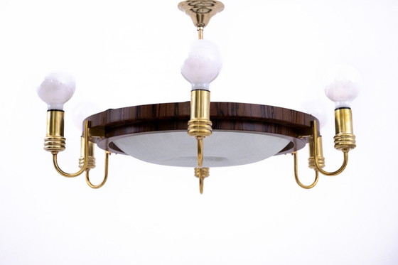 Image 1 of Lampe Art Déco, Pologne, vers 1950