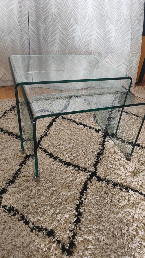 Image 1 of Tables basses gigognes verre trempé Joan 