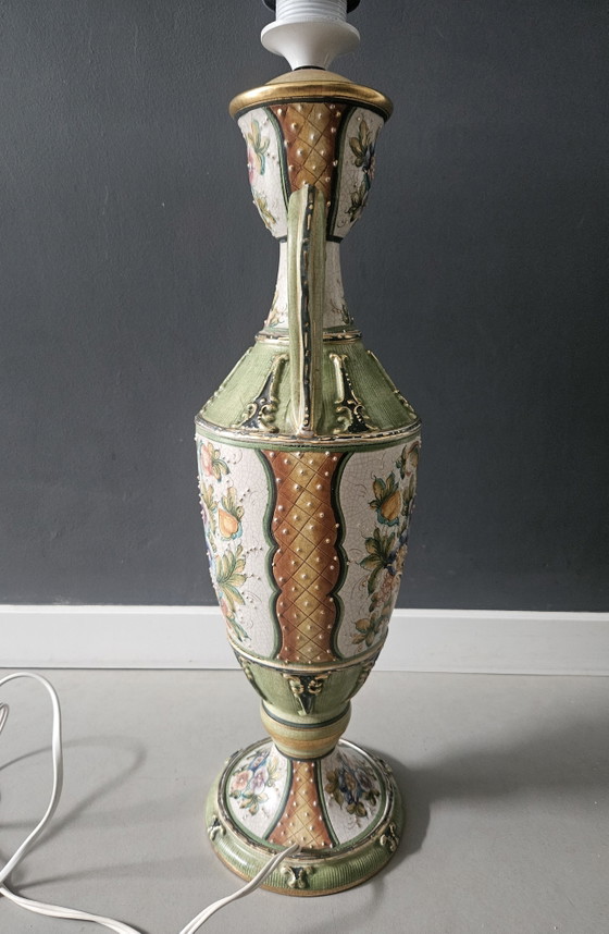 Grande Base per Lampada Italiana Vintage – Gialetti, Lampade da tavolo, Porcellana (photo 8 of 15)